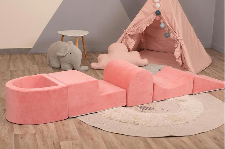 Actual product image Knorrtoys Soft play blocks - "Pink" (Child armchair)