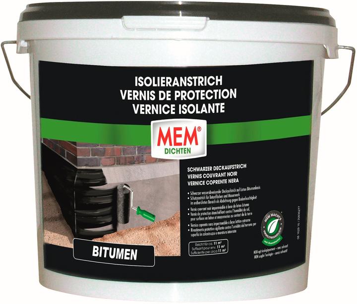 Image du produit MEM Peinture isolante (5.25 kg, Noir, 5000 ml)