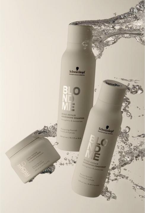 Immagine prodotto Schwarzkopf Professional BLONDME Bond Repair Pflegendes Shampoo (300 ml)