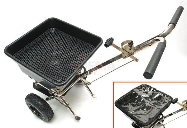 Actual product image Dema SW 55 X gritting trolley | stainless steel