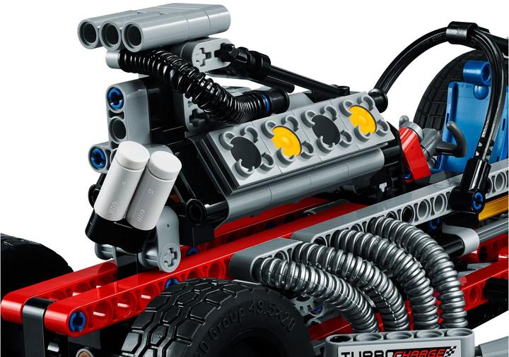 Actual product image LEGO Technic Drag Racer (42050, LEGO Technic)