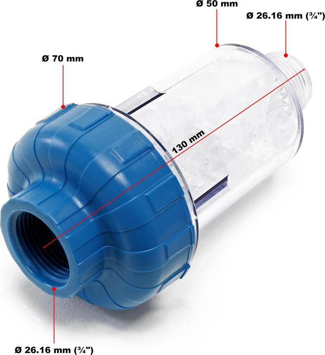 Produktbild Naturewater NWSHW1 Siliphos Vorfilter 140g Entkalkung Spülmaschine Waschmaschine