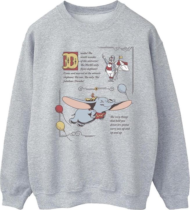 Produktbild Disney Dumbo Story Book Page Sweatshirt (S)