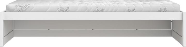 Actual product image Lifetime Kidsrooms Montessori bed 90 incl. deluxe slatted frame, fabric roof and Panda back panel