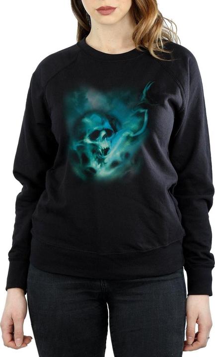 Actual product image Womens/Ladies Voldemort Dark Mark Mist Sweatshirt (XXL)