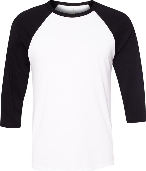 Image du produit Bella Canvas Canvas Baseball TShirt 34manches (S)