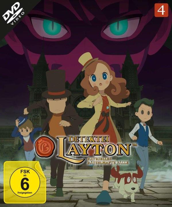 Produktbild Detektei Layton - Katrielles rätselhafte Fälle: Volume 4 (2 DVDs) (DVD, Deutsch, Japanisch)