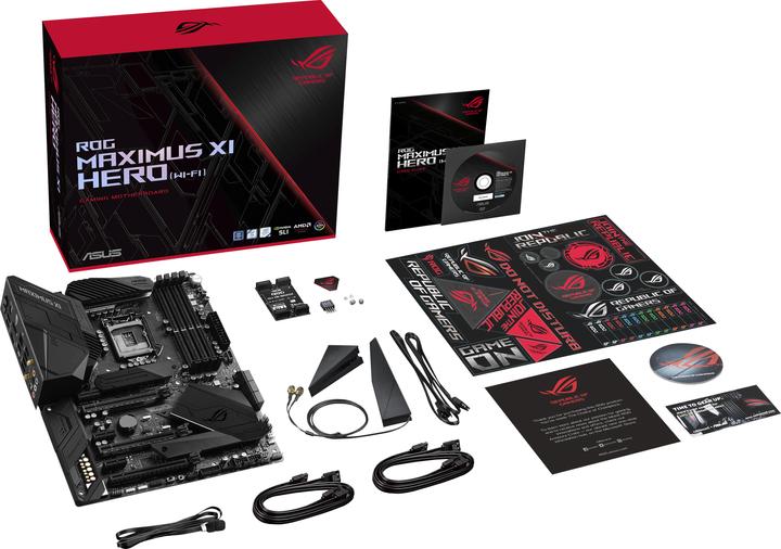 Actual product image ASUS ROG Maximus XI Hero WiFi (LGA 1151, Intel Z390, ATX)
