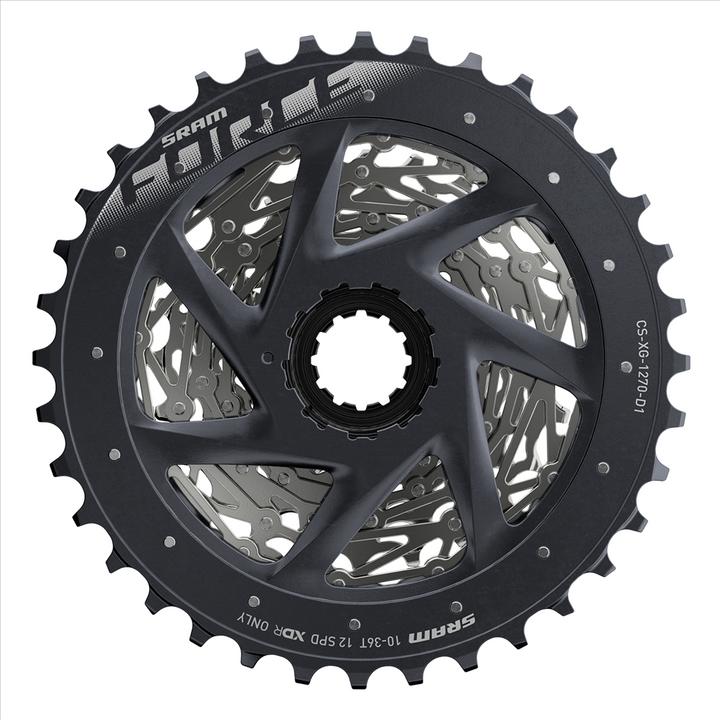 Actual product image Sram XG-1270 Force eTap AXS (12-speed, 10-28)