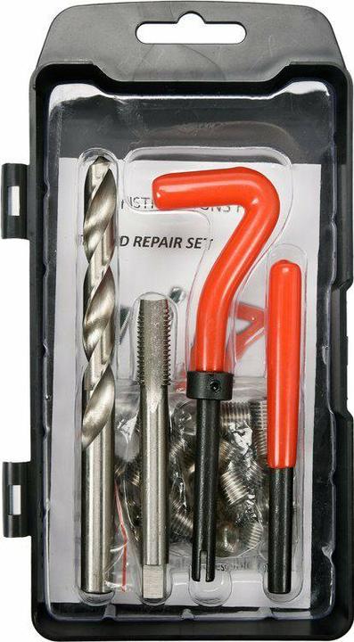 Immagine prodotto Yato Kit per la riparazione di filettature in acciaio inox Chiave per trapano a spirale in acciaio inox