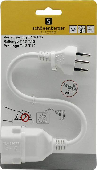 Image du produit Schönenberger Rallonge 0,20 m T13-T12 (0.20 m, Type 13)