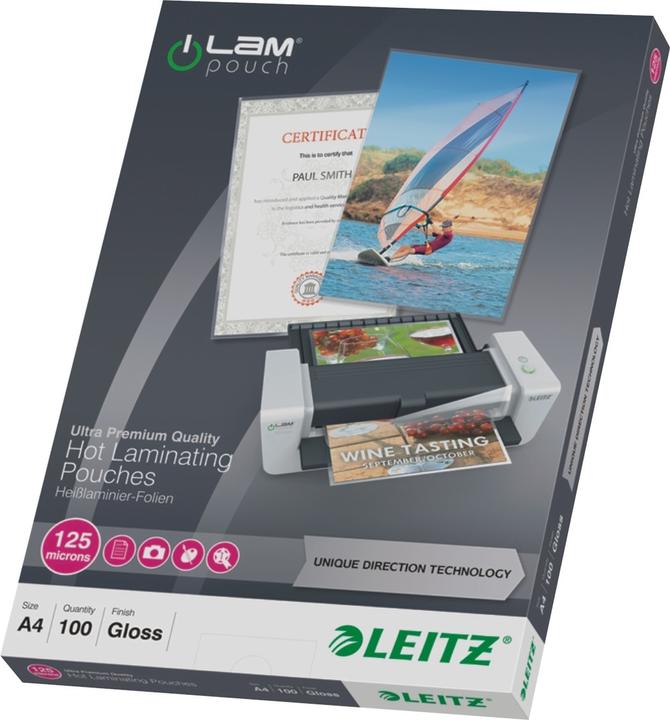Actual product image Leitz Laminating foil (A4, 100 Piece, 125 µm)