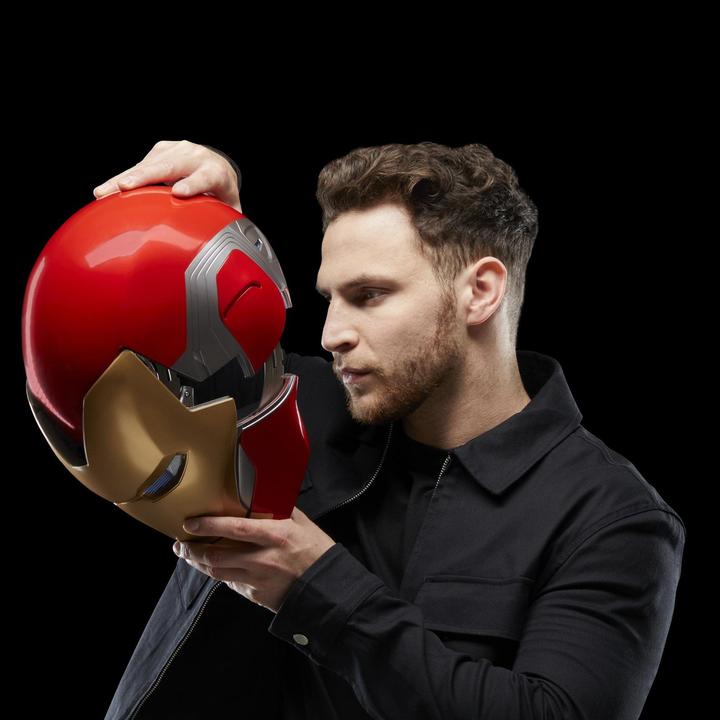 Produktbild Hasbro Avengers: Endgame Marvel Legends Elektronischer Helm Iron Man Mark LXXXV