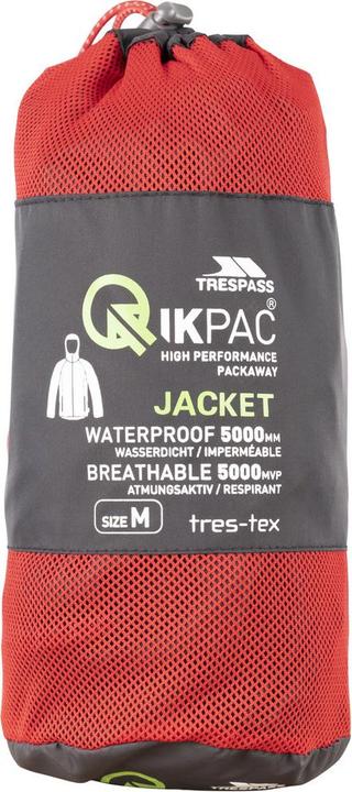 Image du produit Trespass QIKPAC X Veste unisexe à coquille (M)