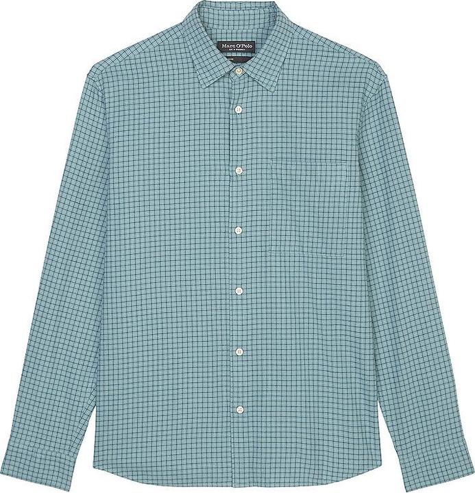 Produktbild Marc O'Polo Long Sleeve Shirt Chest Pocket Lightly Charred/M (L)