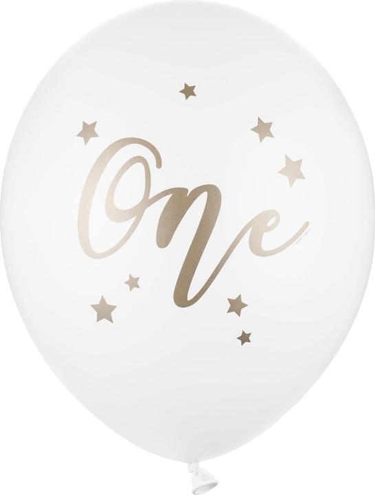 Produktbild Partydeco Ballons zum 1. Geburtstag "One