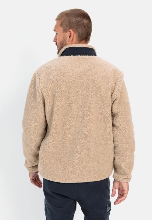 Actual product image Camel Active Fleece overshirt with stand-up collar (3XL)