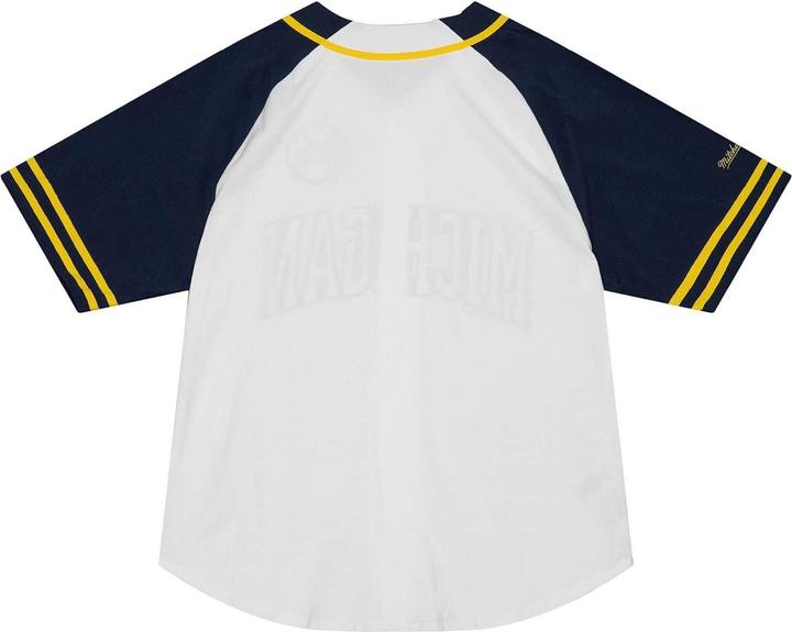 Immagine prodotto Mitchell & Ness Maglia del giorno di allenamento - Università del Michigan (L)