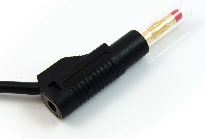 Actual product image Purecrea 1 pair of laboratory cables 32A 600V 150cm 2.5mm² banana plug 4mm