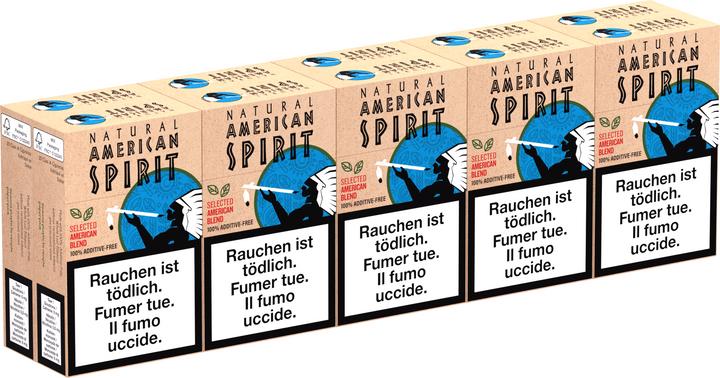 Image du produit Natural American Spirit American Blend Blue Box (10 pcs)
