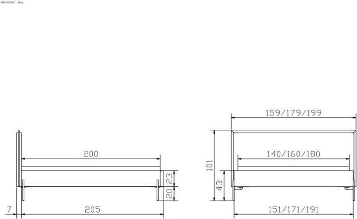 Immagine prodotto Hasena Dream-Line (180 x 200 cm)