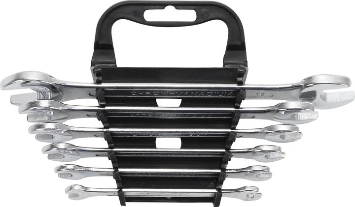 Actual product image BGS Double Open End Spanner Set 6 x 7 - 17 x 19 mm 6 pcs.