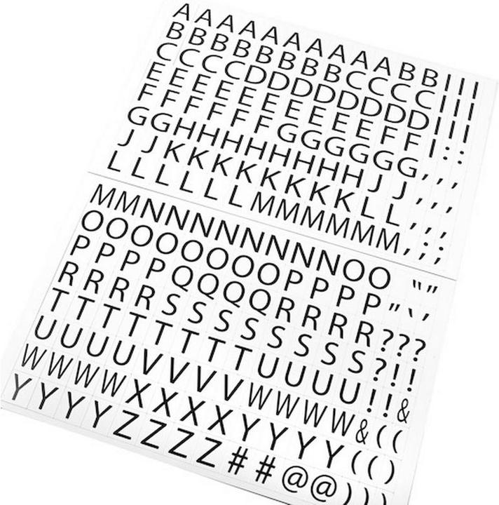 Supermagnete Lettere (2 x)