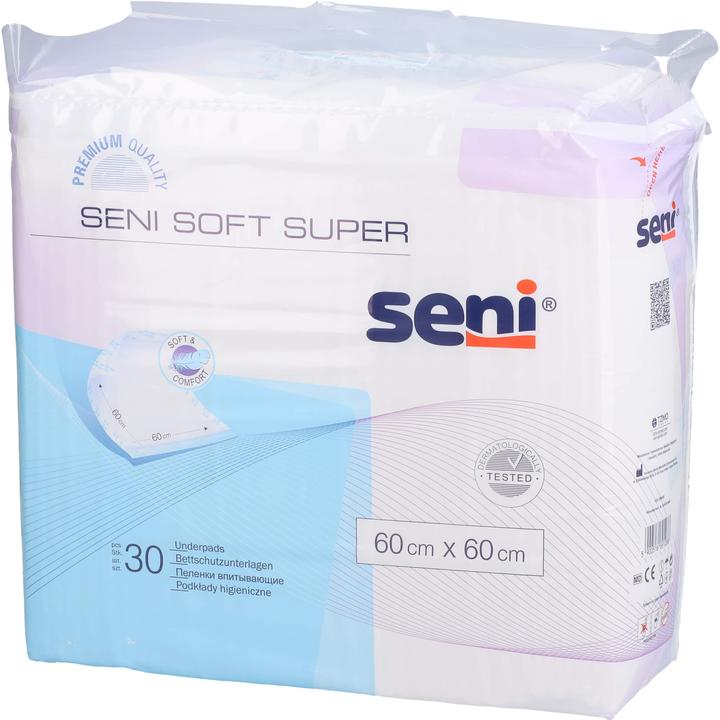 Produktbild Seni Soft Super Einmal-Bettschutz 4 Tropfen (30 x)