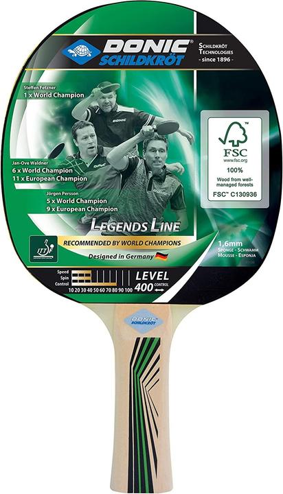 Donic Schildkröt Donic-Schildkröt Tischtennisschläger Legends Line 400