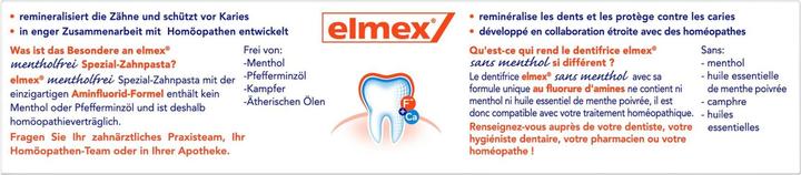 Actual product image Elmex Caries Protection menthol-free (75 ml)