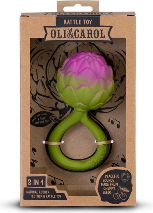 Actual product image Oli and Carol OIL & CAROL Gryzak-grzechotka Karczoch