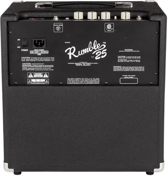 Immagine prodotto Fender Rumble 25 V3 1x8 pollici amplificatore basgitaar combo (Spigola, 25 W)