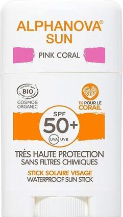 Produktbild Alphanova SUN Bio STICK SPF50+ ROSA sehr hoher Schutz Stick (Sonnenspray, SPF 50+, 12 ml, 12 g)