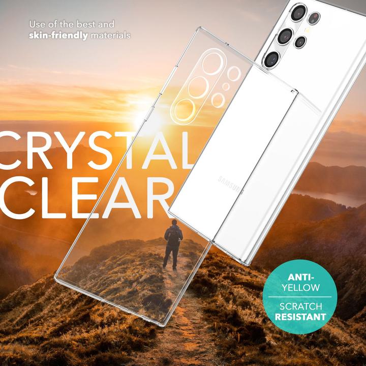 Produktbild Nalia Klare Transparente Silikon Hülle (Samsung Galaxy S24 Ultra)