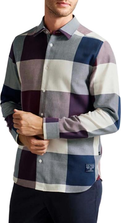 Actual product image Ted Baker Mens Neetly Long-Sleeved Shirt (S)
