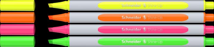 Actual product image Schneider Highlighter Shine-Up wallet (Multicoloured, 5 mm, 4 x)