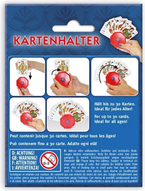 Actual product image Noris Plastic playing card holder