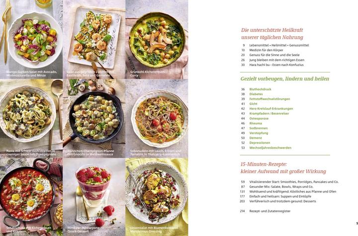 Actual product image Meine gesündesten 15-Minuten-Rezepte (German, Gudrun Strigin, Franciska Ruby, Bettina Matthaei, 2023)