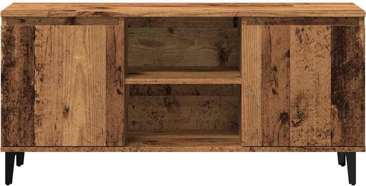 Immagine prodotto VidaXL TV Schrank Lowboard Fernsehschrank Fernsehtisch TV Möbel Altholz-Optik (102 x 35 x 50 cm)