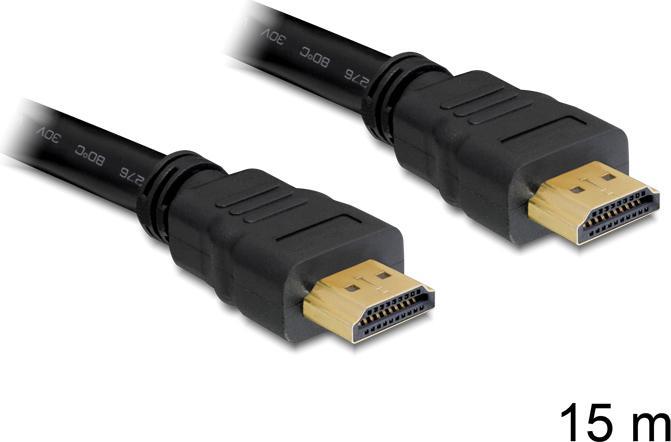 Actual product image Delock HDMI (Typ A) — HDMI (Typ A) (15 m, HDMI)