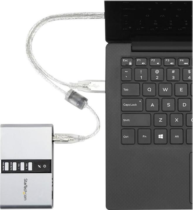 Actual product image StarTech 7.1 Channel USB Sound Card (USB 2.0)