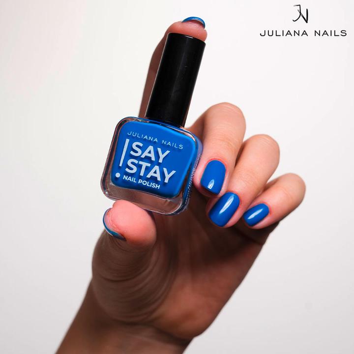 Actual product image Juliana Nails Say Stay! Nail Polish Neon Influencer Indigo (Neon Influencer Indigo, Colour paint)