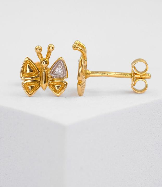 Produktbild Muau Ohrstecker (750/18 K Gold)