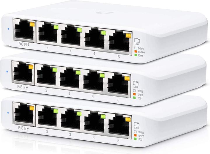 Actual product image Ubiquiti Usw Flex Mini 3-pack (5 Ports)