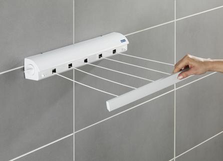 Image du produit Wenko Corde à linge murale (4.20 m)