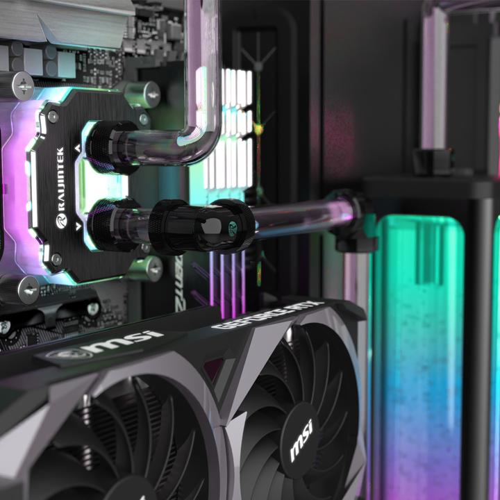 Actual product image Raijintek SCYLLA PRO CA240 ARGB water cooling kit