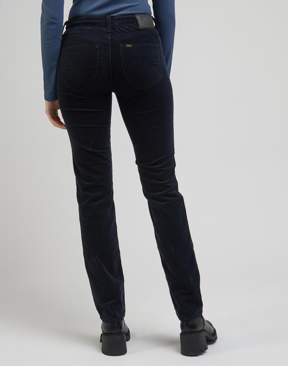 Actual product image Lee Marion Cord Pant Straight Fit Black (26, 33)