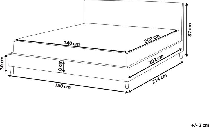 Actual product image Beliani Fitou (140 x 200)