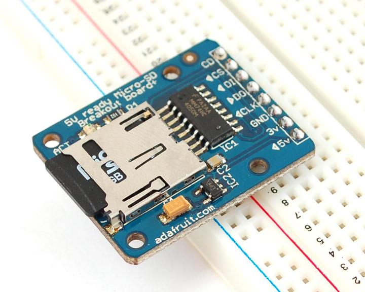Produktbild Adafruit MicroSD card breakout board+ (Dock)
