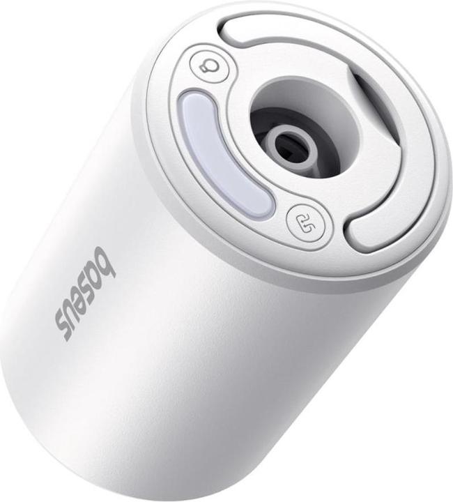 Actual product image Baseus PocketGo Pro Series Portable Air Pump Stellar White (Built-in display, Built-in microphone, Rechargeable battery)